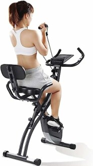 BODIOO Folding Magnetic Exercise Bike